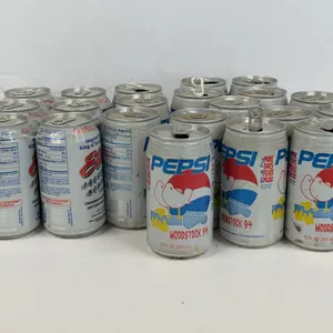 Commemorative Woodstock 94 and Elvis Presley Memphis Pepsi Cans Collection