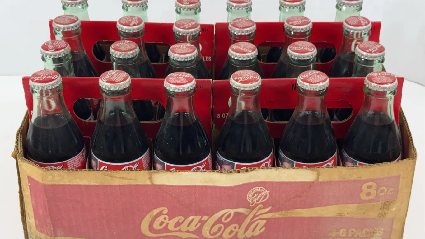 Coca-Cola Classic NASCAR Dale Jarrett 88 Bottling Case