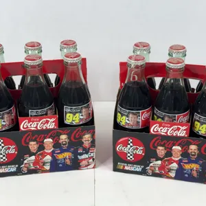 Coca-Cola Classic NASCAR Bill Elliott 94 Commemorative Six-Pack Bottles