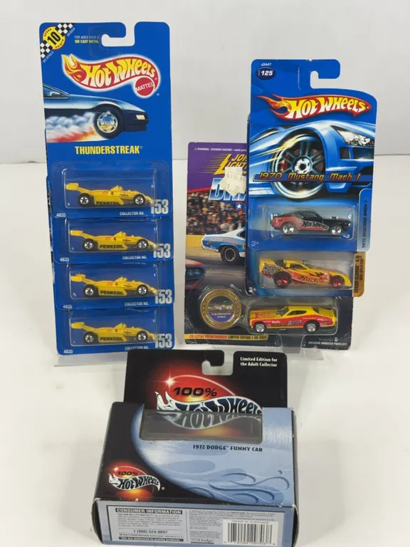 Hot Wheels and Johnny Lightning Die-Cast Vehicle Grouping