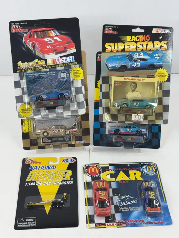 Racing Champions NASCAR and NHRA Die Cast Cars Collection Lot