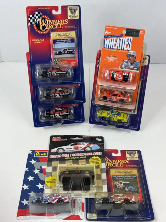 Dale Earnhardt #3 Diecast Stock Cars Winner's Circle Action Revell Lot