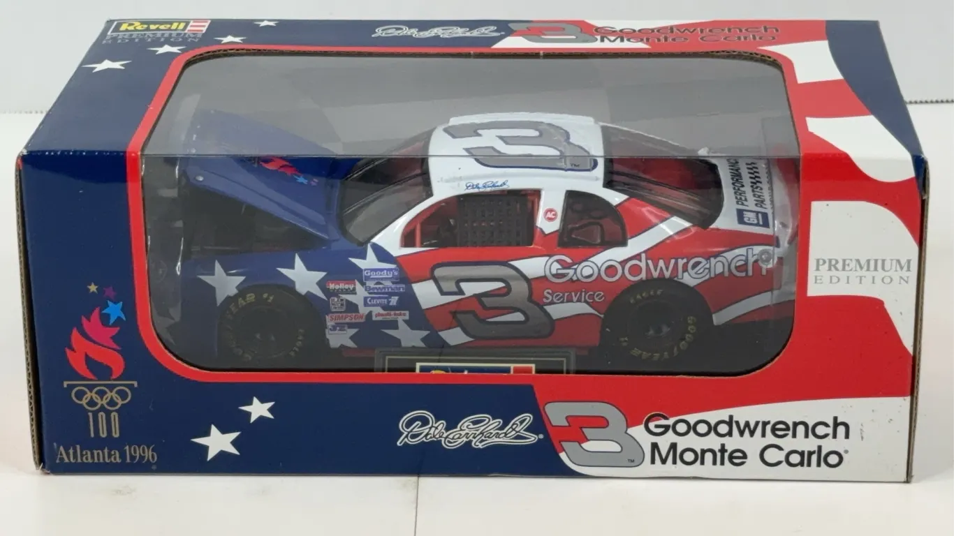 Revell Dale Earnhardt 1996 Atlanta Olympics Monte Carlo 1:24