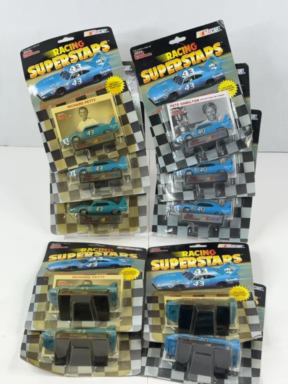 Racing Champions NASCAR 1:64 Scale Richard Petty Pete Hamilton Lot
