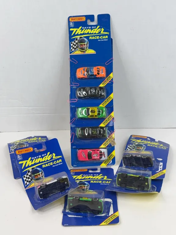 Matchbox Days of Thunder Diecast Race Car Assortment Lot