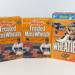 Dale Earnhardt Wheaties and Kellogg's Frosted Mini-Wheats NASCAR Boxes