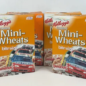 Kellogg's Frosted Mini-Wheats Hendrick Motorsports NASCAR Cereal Boxes Lot