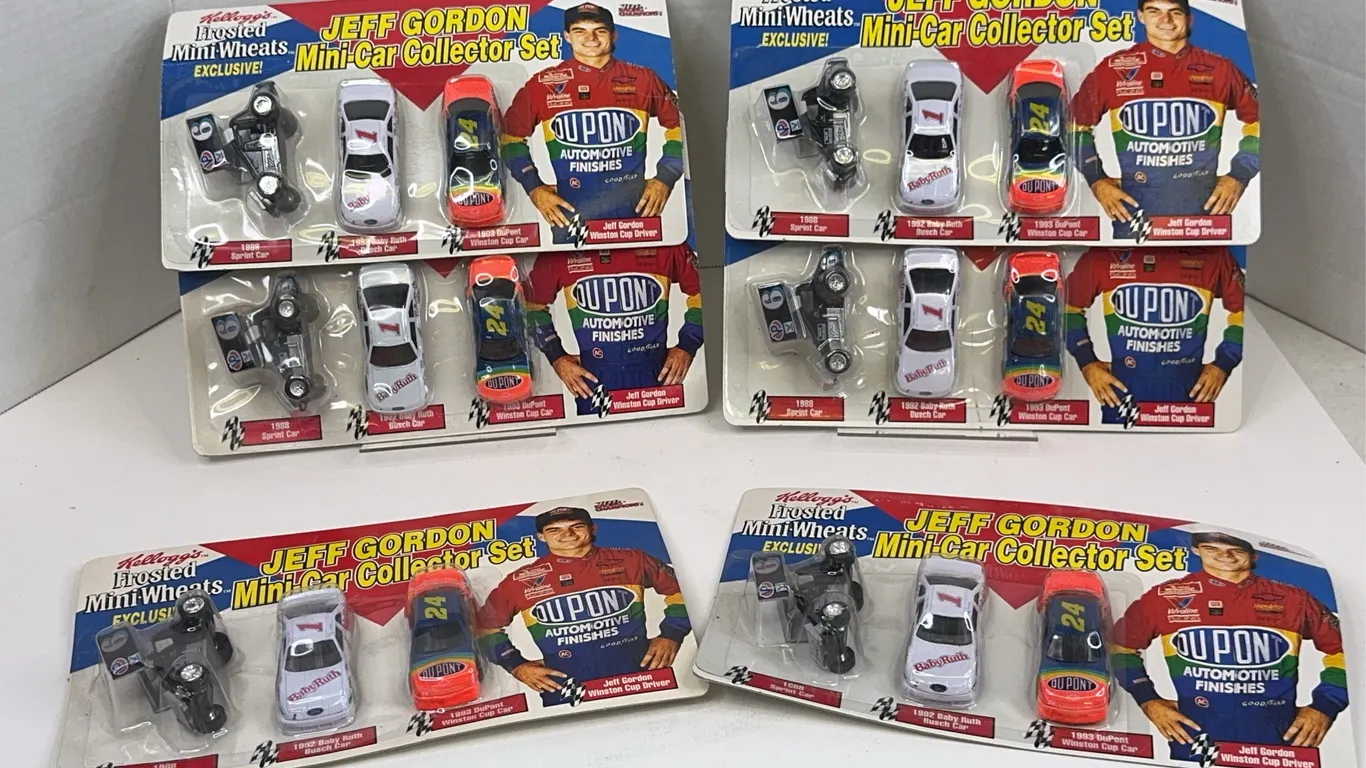 Racing Champions Jeff Gordon Kellogg's Frosted Mini-Wheats Collector Sets Lot