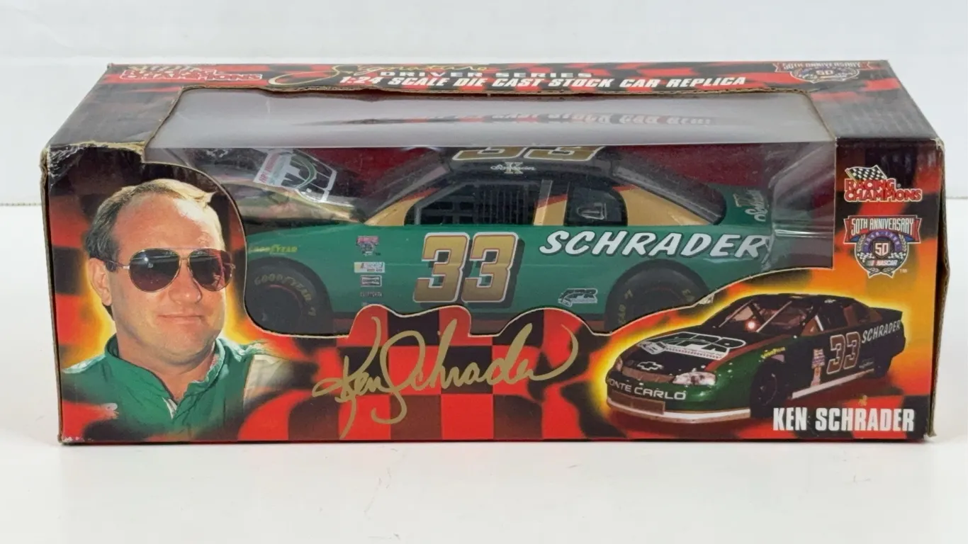 Racing Champions Ken Schrader #33 Monte Carlo 1:24 Diecast