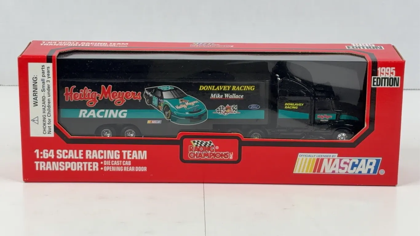 Racing Champions 1995 Mike Wallace Donlavey Racing Hauler Transporter