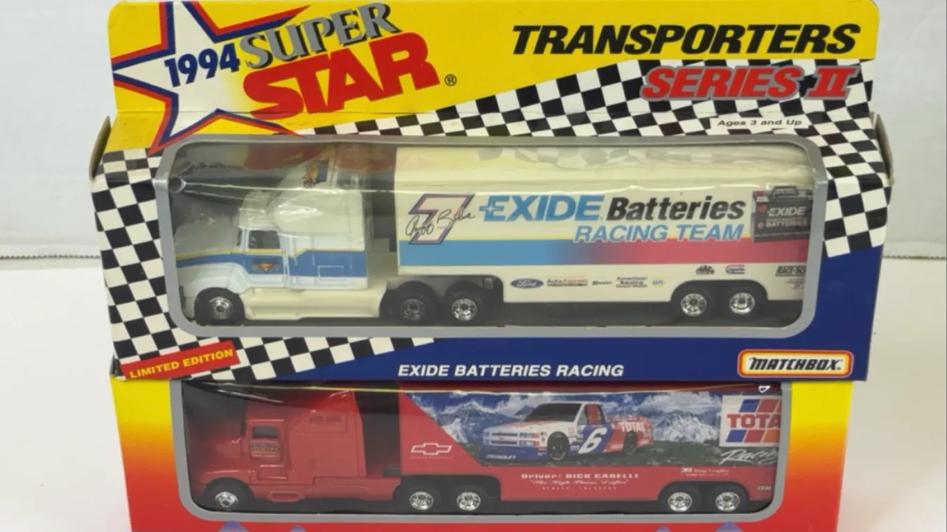 Matchbox White Rose Super Star Transporters Diecast Racing Haulers