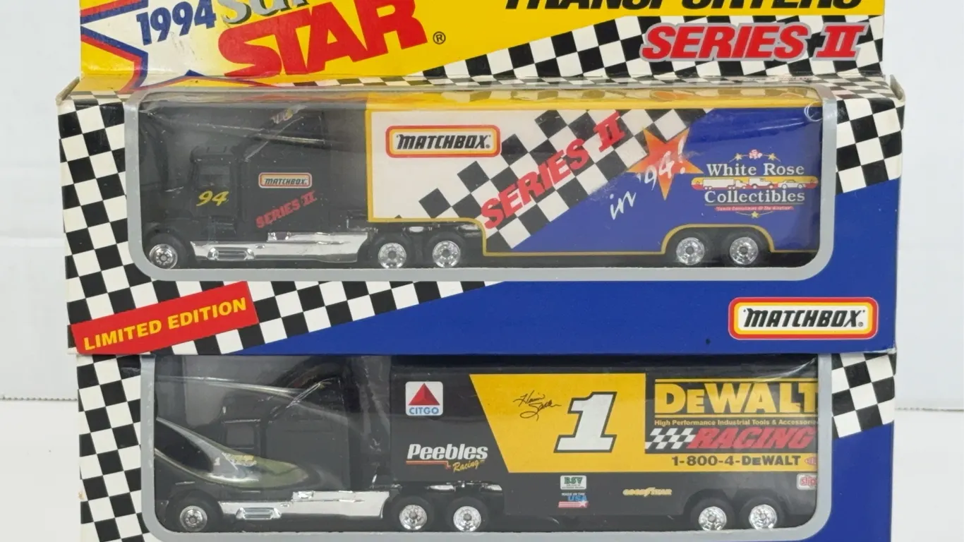 Matchbox White Rose Collectibles Super Star Transporters Series II Semi Trucks