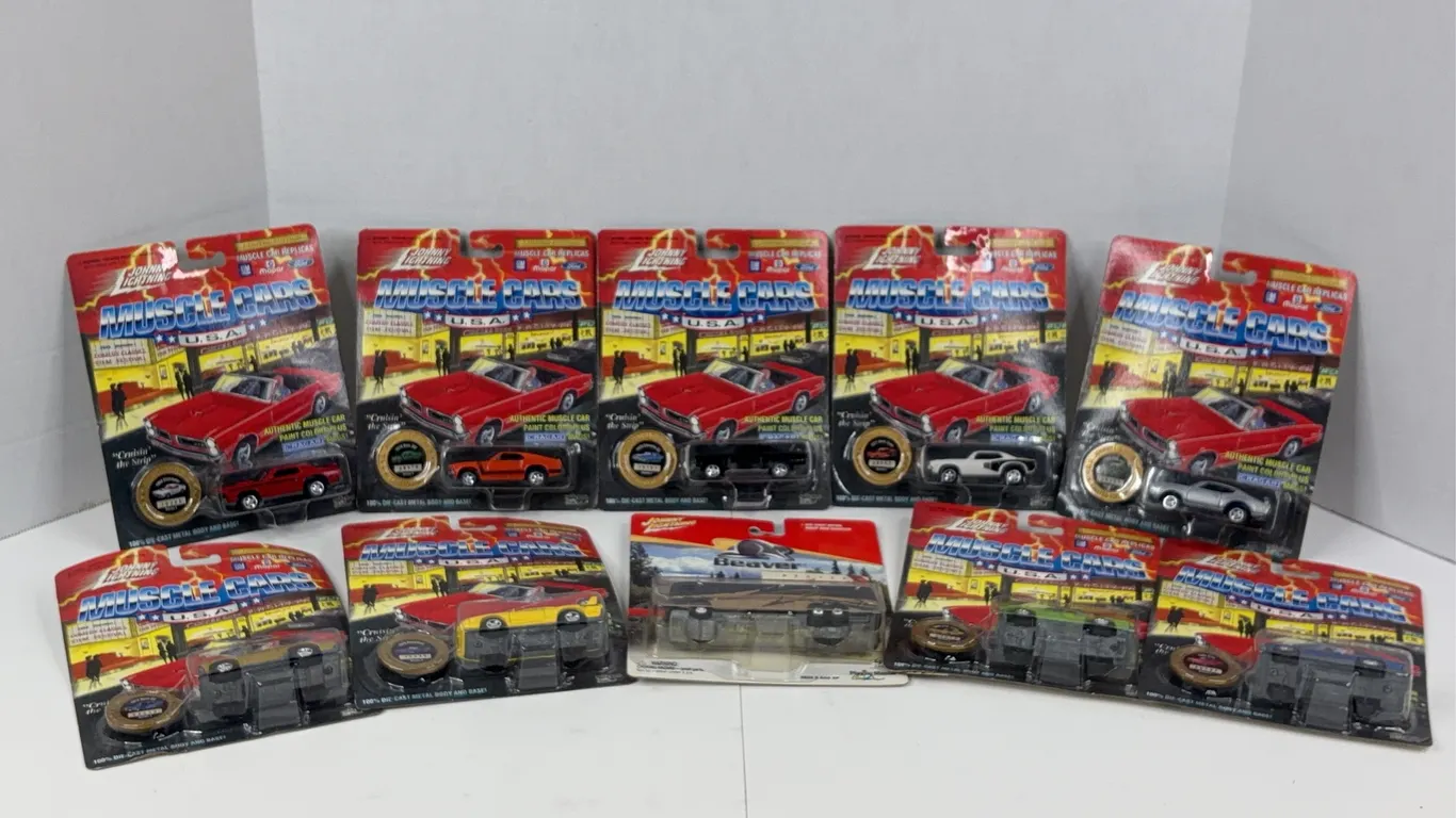 Johnny Lightning Muscle Cars USA and Beaver Marquis Die-Cast Vehicle Lot