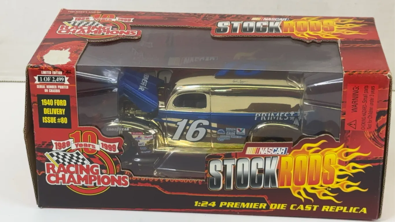 Racing Champions NASCAR Stock Rods 1940 Ford Delivery 1:24