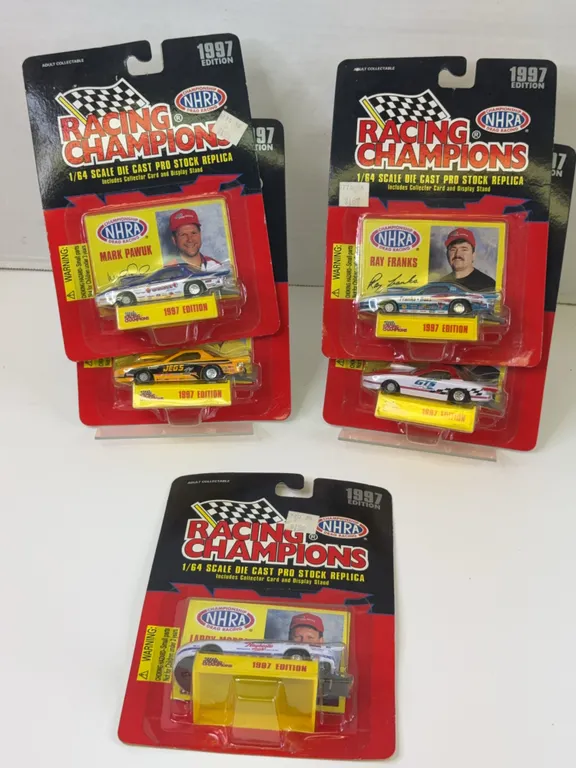 Racing Champions 1997 NHRA Pro Stock Diecast Cars Lot of 5