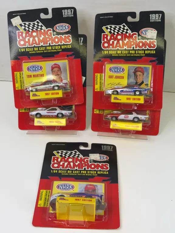 Racing Champions 1997 NHRA Pro Stock Diecast Car Lot of 5