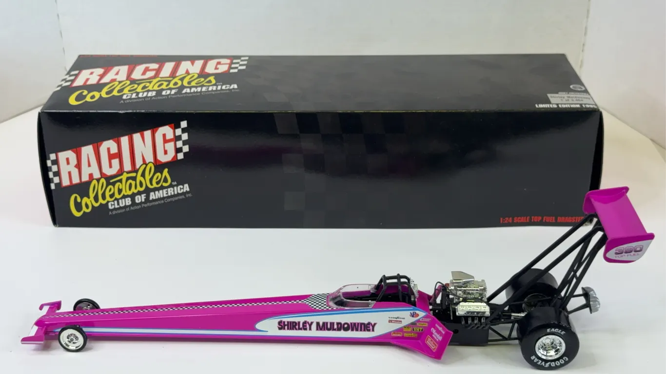 Shirley Muldowney 1995 RCCA 1:24 Top Fuel Dragster Diecast