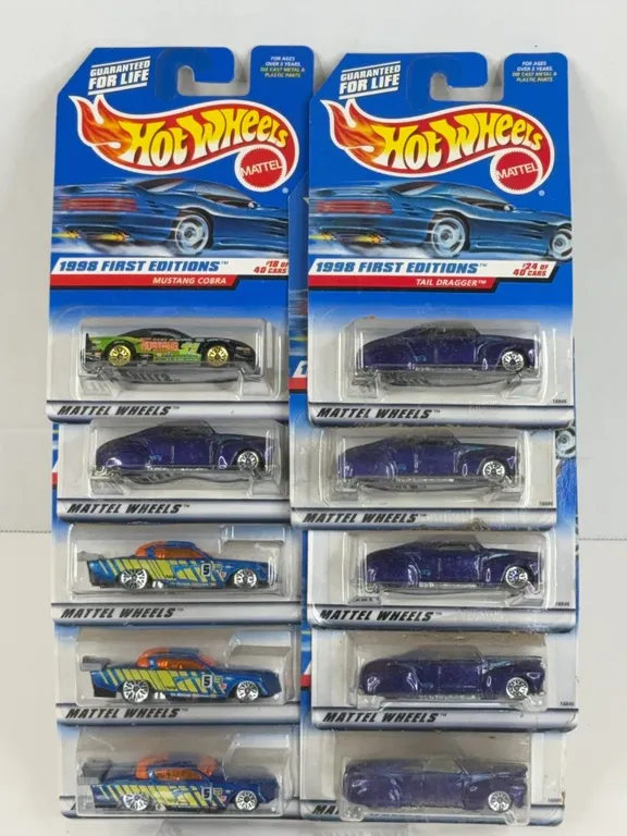 Hot Wheels 1998 First Editions Diecast Vehicle Lot