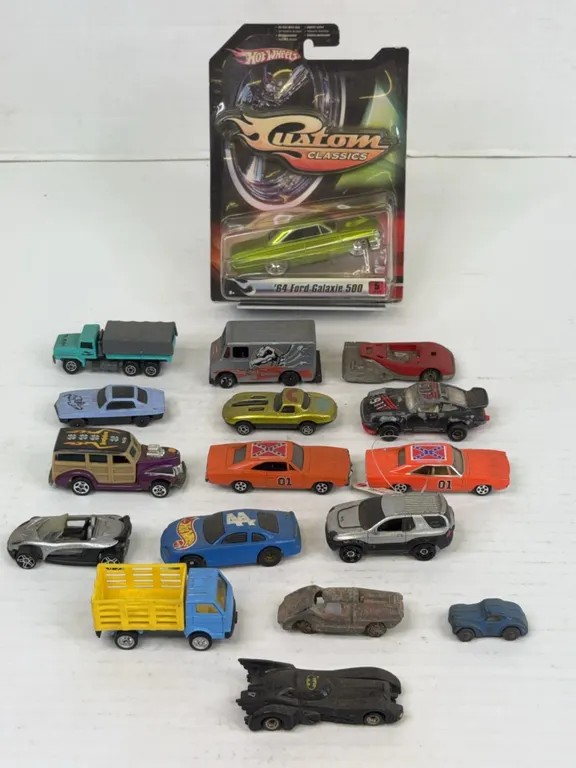 Hot Wheels Custom Classics Ford Galaxie and Assorted Diecast Vehicles