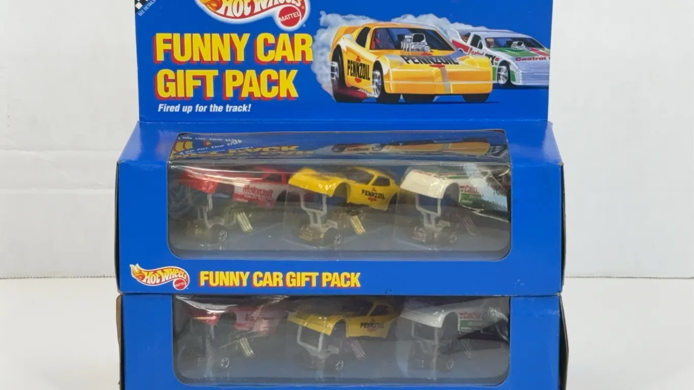 Hot Wheels 1990 Funny Car Gift Pack Set of Two