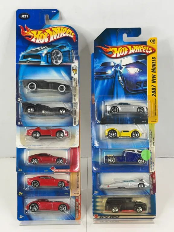 Hot Wheels Die-Cast Cars Lot Treasure Hunt Batmobile Camaro