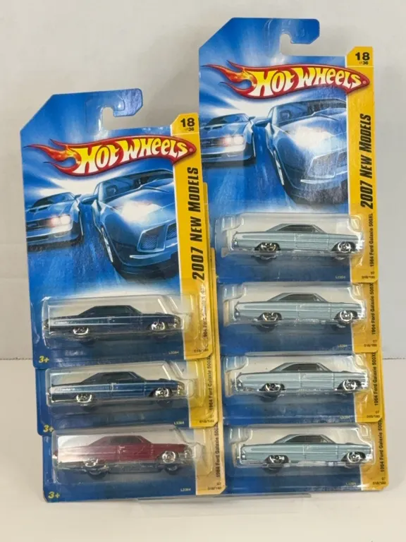 Hot Wheels 2007 New Models 1964 Ford Galaxie 500XL Diecast Lot