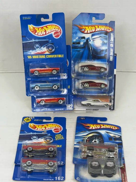 Hot Wheels Die-Cast Cars Lot Mustang Torino Shelby Bronco