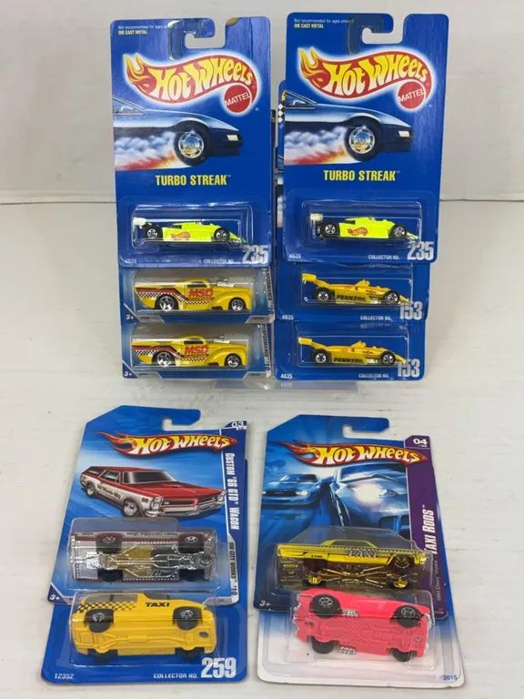 Hot Wheels Die-Cast Cars Lot '41 Willys Turbo Streak Impala