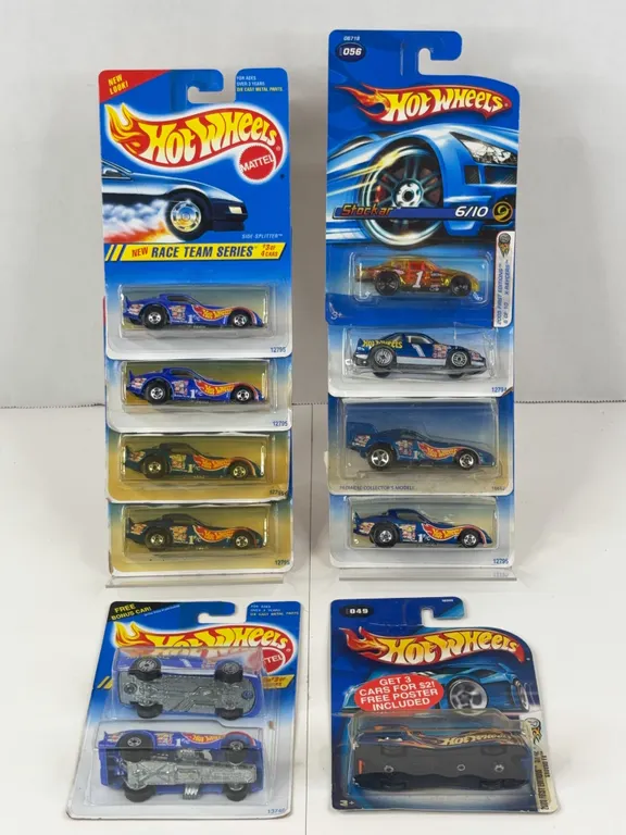 Hot Wheels Race Team First Editions Diecast Vehicle Lot