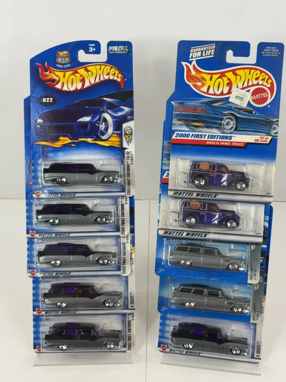Hot Wheels 8 Crate Anglia Panel Truck Diecast Lot