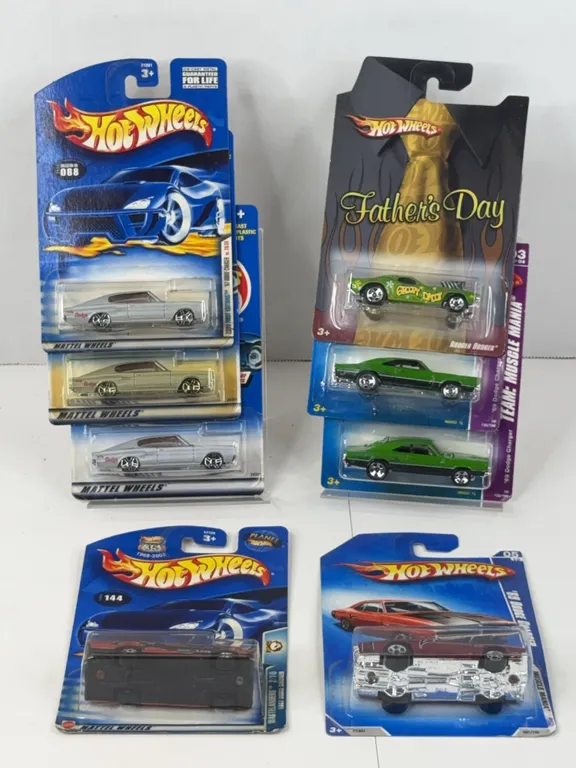 Hot Wheels Dodge Charger and Rodger Dodger Diecast Vehicle Collection