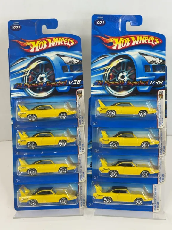 Hot Wheels 2006 First Editions '70 Plymouth Superbird Diecast Cars Lot
