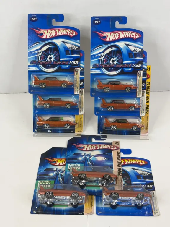 Hot Wheels 2006 First Editions '70 Plymouth Superbird Diecast Cars Lot