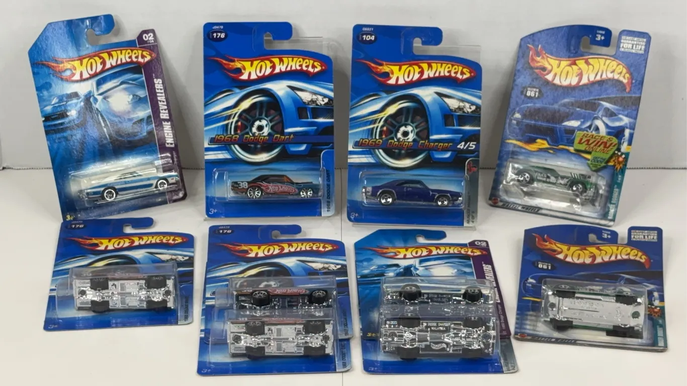 Hot Wheels Dodge Dart Charger Rodger Dodger Diecast Vehicle Lot