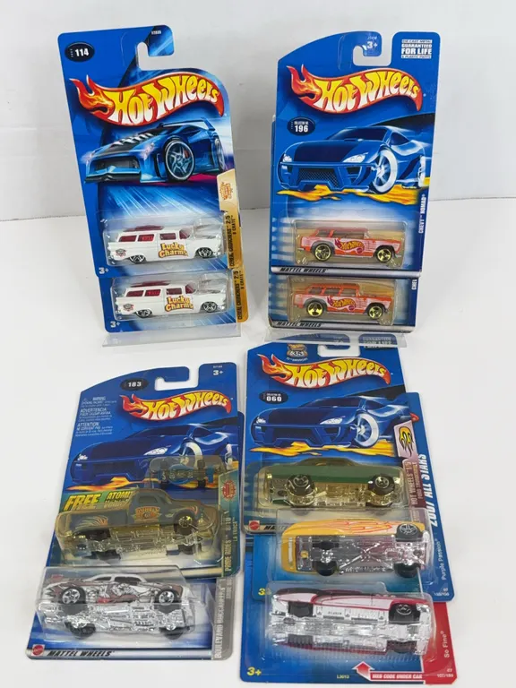 Hot Wheels Die-Cast Cars Lot Cereal Crunchers Pride Rides All Stars