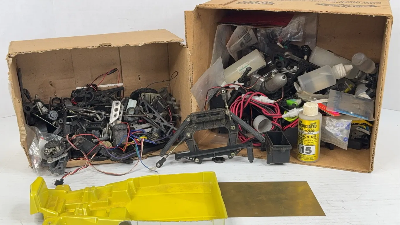 Large Assortment of RC Car Parts Accessories and Components