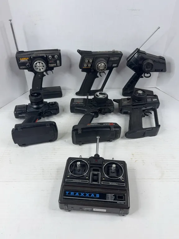 Futaba Traxxas and JR Racing RC Radio Control Transmitters Lot