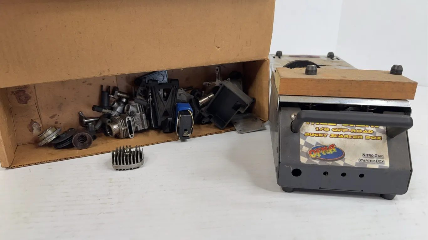 OFNA True Start 1/8 Off-Road Nitro Buggy Starter Box Lot