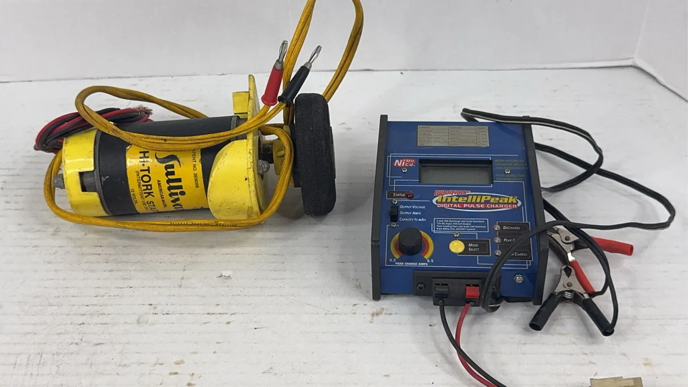 Sullivan Hi-Tork 12V Starter and Duratrax IntelliPeak Pulse Charger Lot
