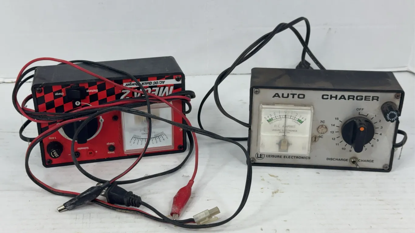 Dynamite Mega 2 and Leisure Electronics RC Auto Battery Quick Chargers