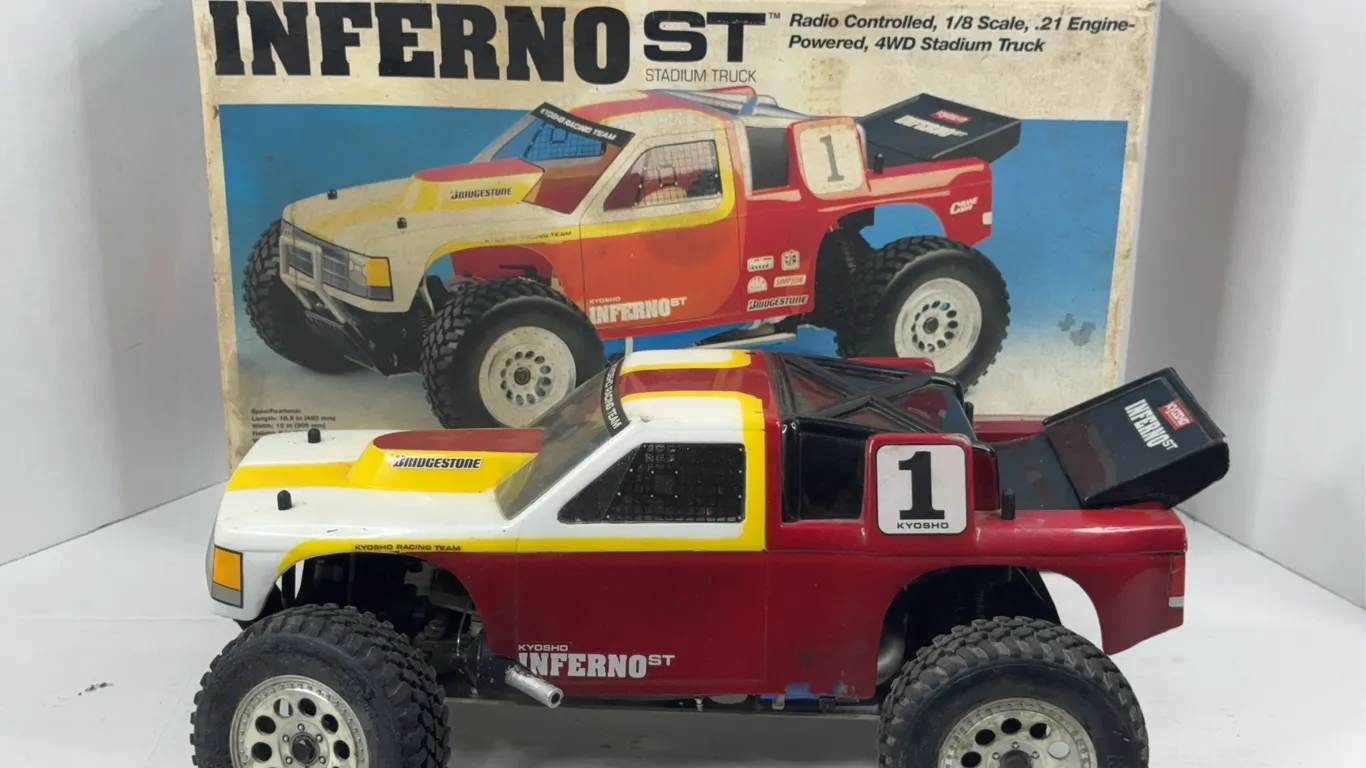 Kyosho Inferno ST 1/8 Scale 4WD RC Nitro Stadium Truck With Box