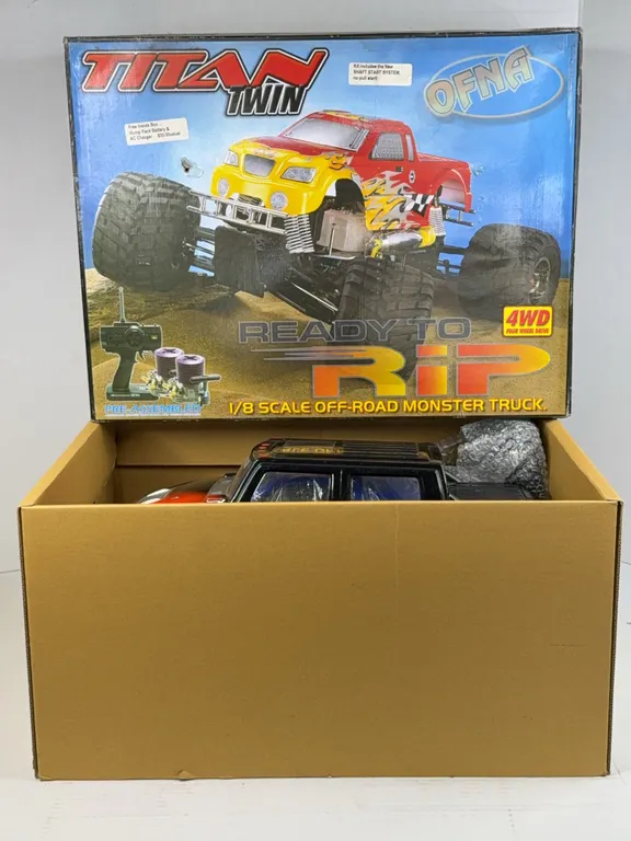 OFNA Racing Titan Twin 1/8 Scale Nitro 4WD RC Monster Truck