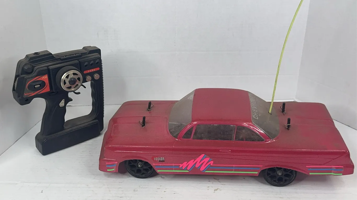 Chevrolet Impala RC Car with Hitec Lynx AM Transmitter