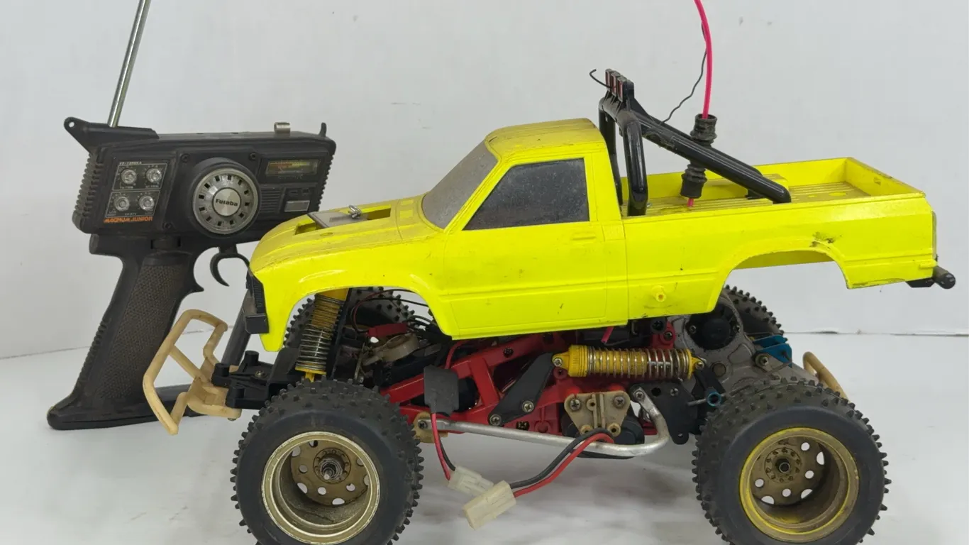 Kyosho Big Brute RC Monster Truck With Futaba Magnum Junior Controller