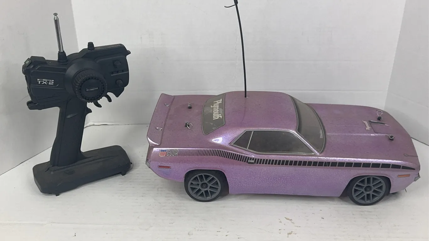 HPI Racing Nitro RC Car With 1970 Plymouth Cuda Body