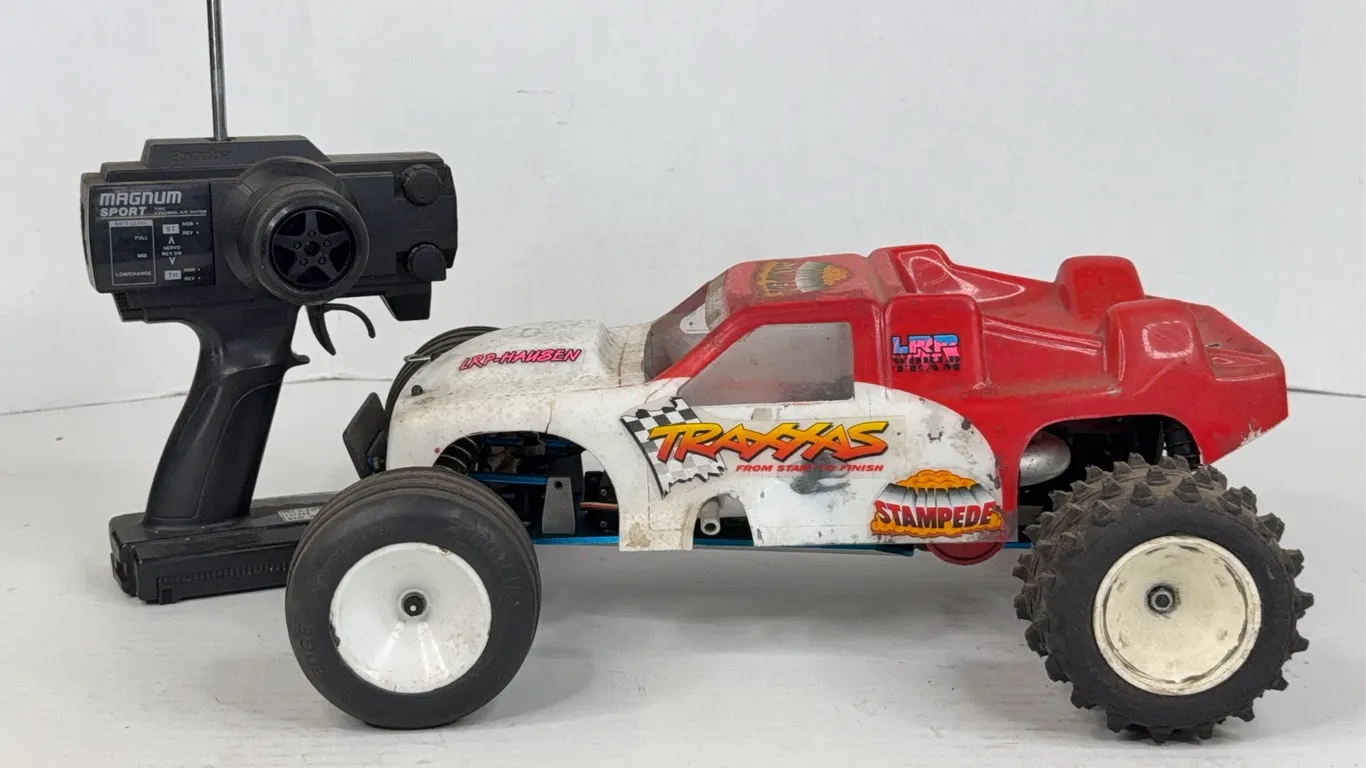 Traxxas Stampede Nitro RC Stadium Truck with Futaba Controller