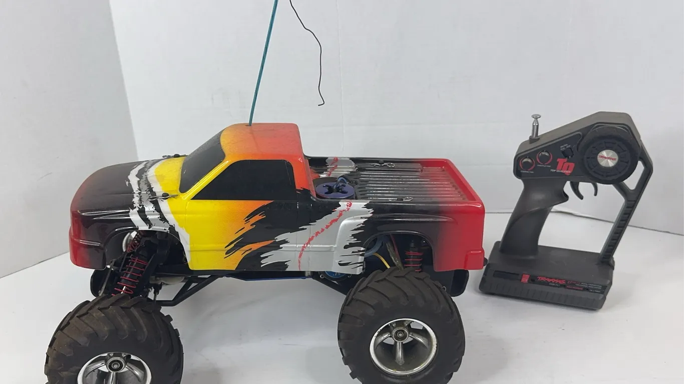 Traxxas Nitro Stampede 1/10 Scale RC Monster Truck with Transmitter