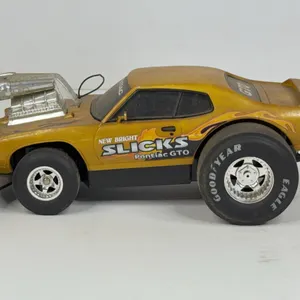 New Bright Slicks Muscle '69 Pontiac GTO RC Car