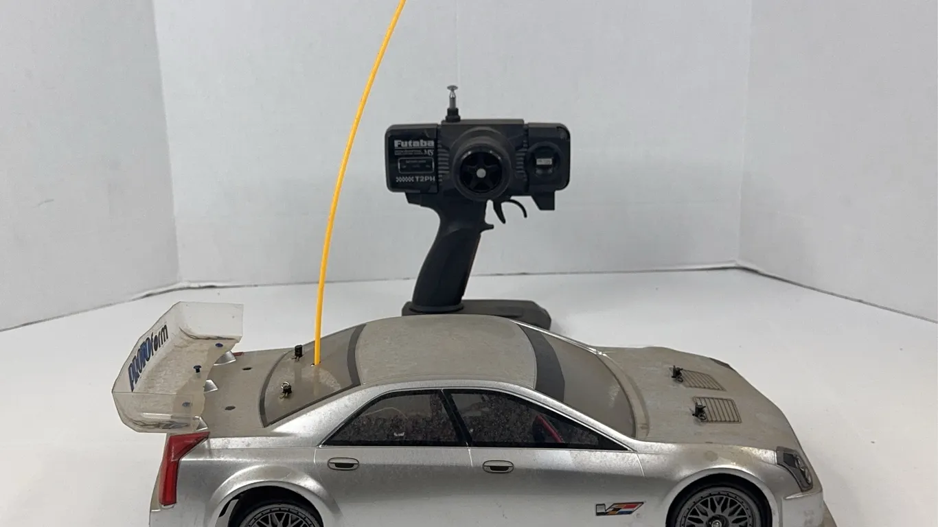 PROTOform Cadillac CTS-V RC Touring Car with Futaba T2PH Transmitter