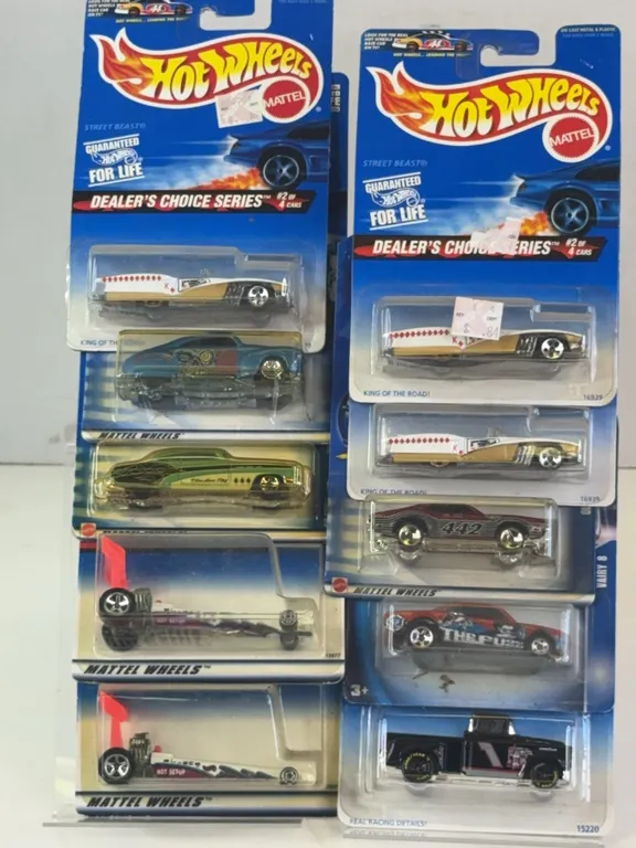 Hot Wheels Die-Cast Cars Lot Including Street Beast and Olds 442